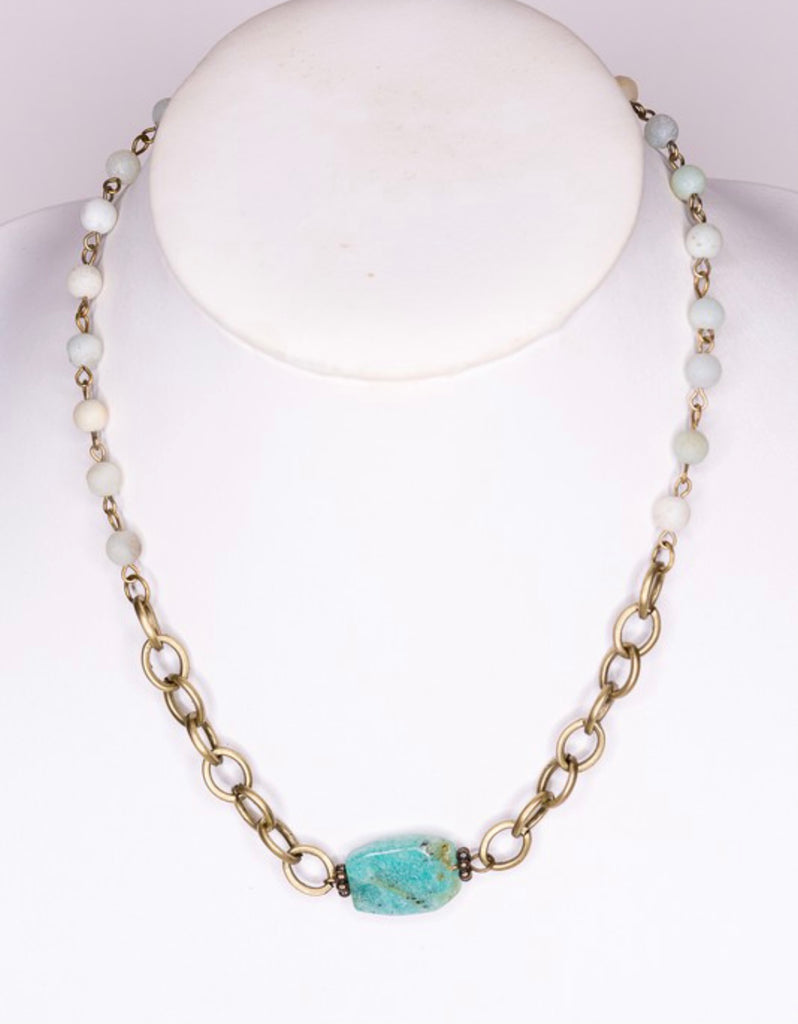 Gypsy Amazonite Necklace