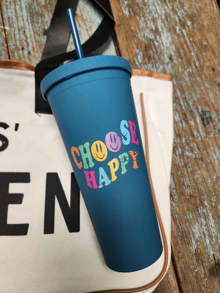 Choose Happy Tumbler