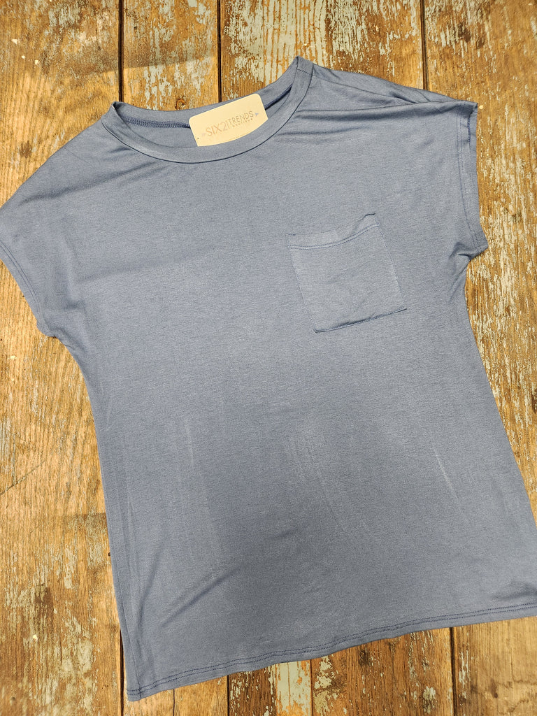 Short Sleeve Pocket Tee (4 NEW colors)