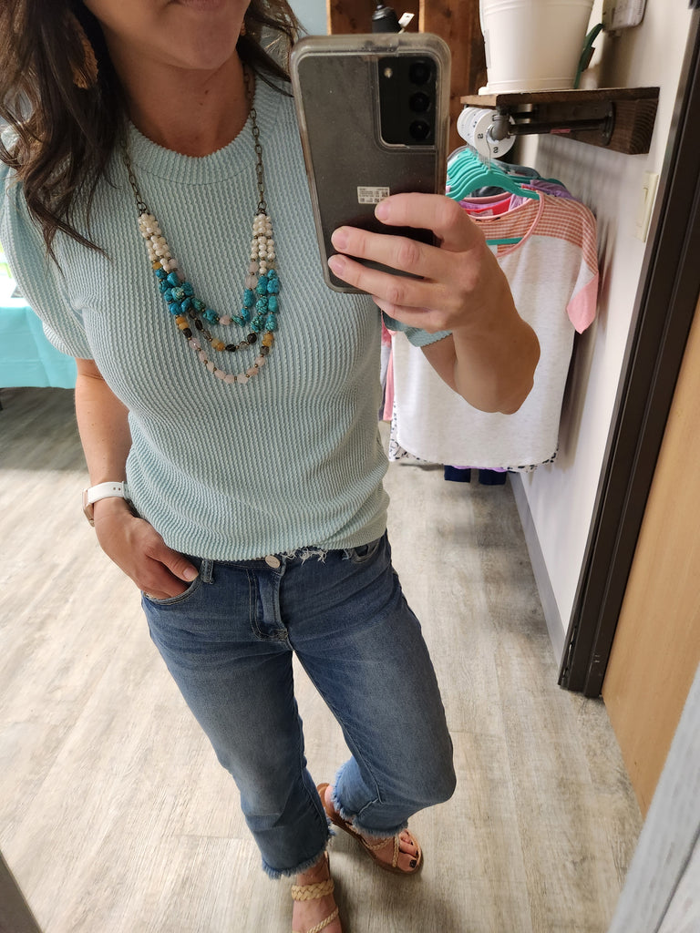 Light Blue Short Sleeve