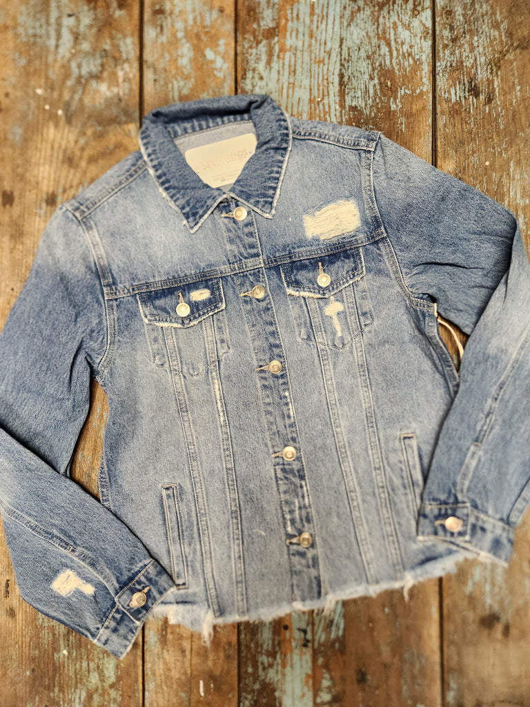 Jaylee Denim Jacket (Medium wash)