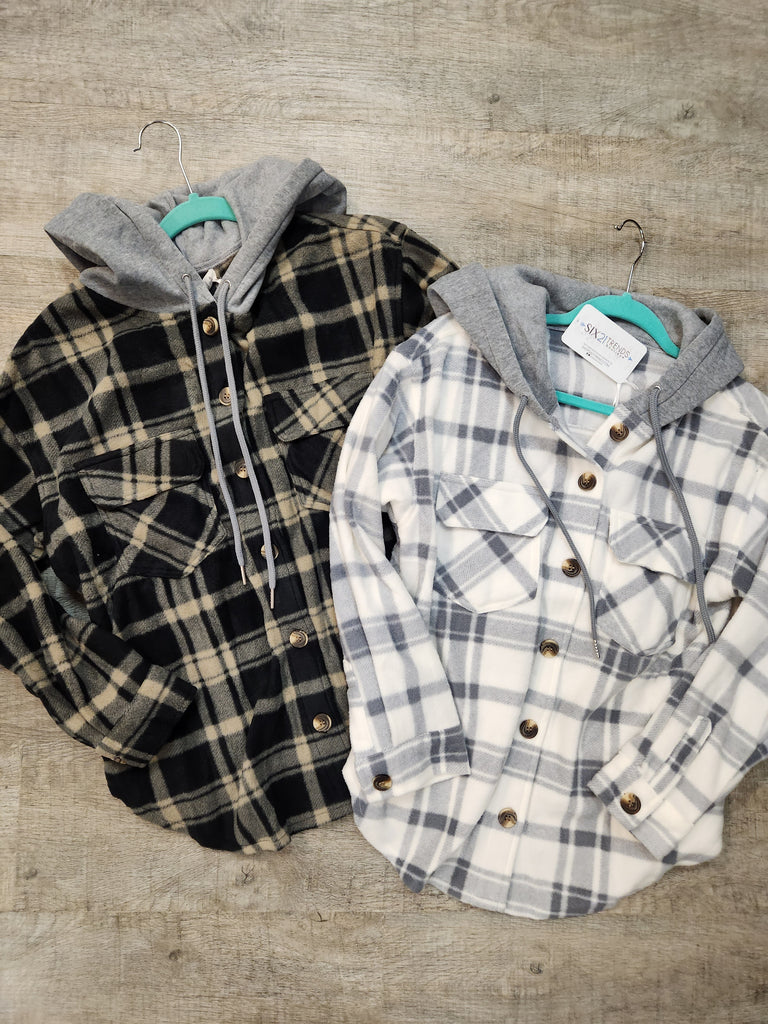 Pretty in Plaid Button Down (2 colors)