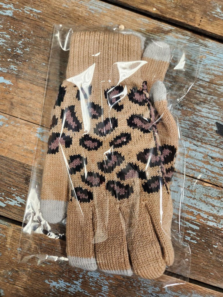 Leopard Gloves