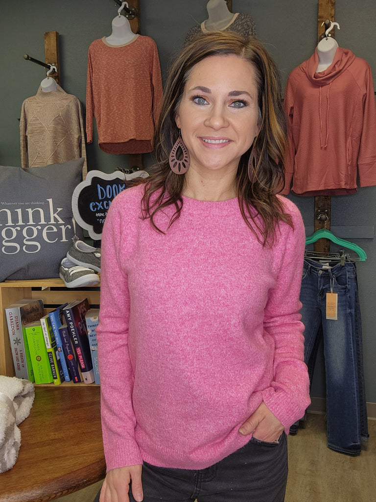 Pink Everyday Pullover Sweater