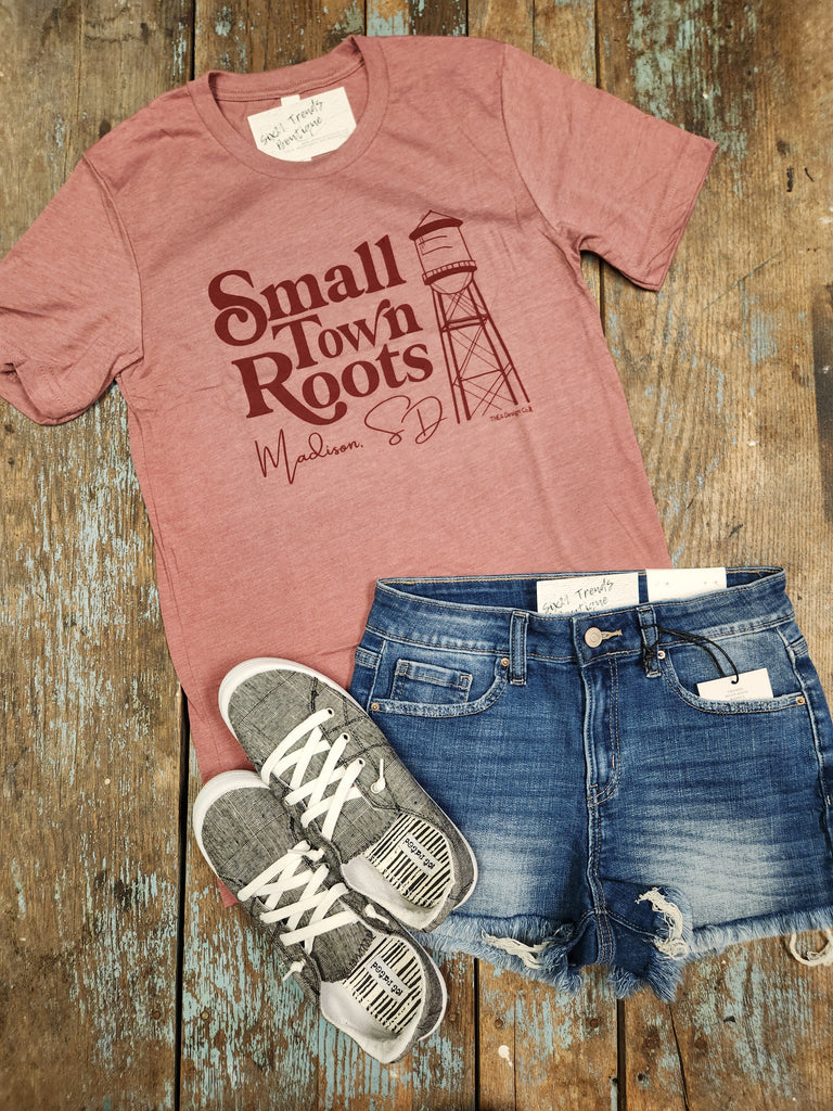 Small Town Roots Madison, SD graphic tee