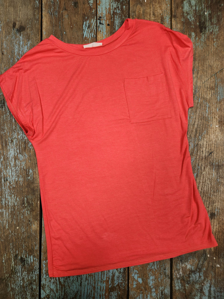 NEW Spring Favorite Pocket Tee