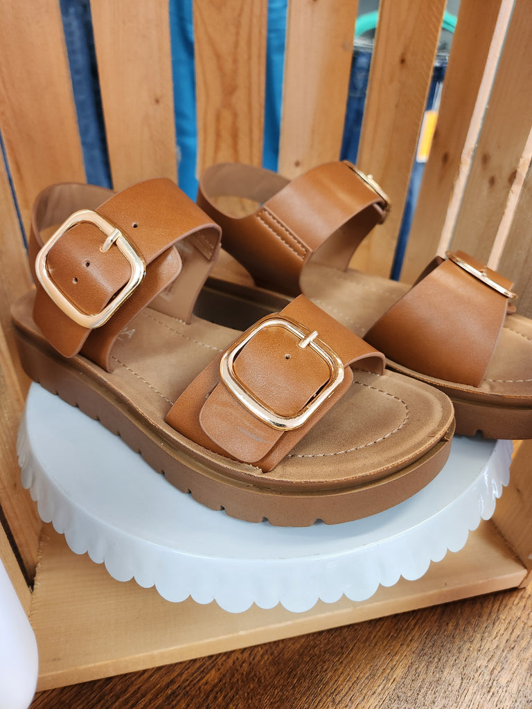 Double Buckle Sandal