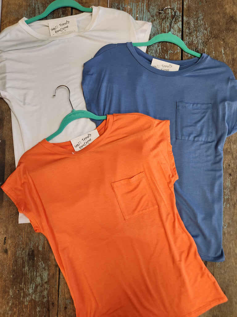 FAVORITE Pocket Tee 3 Colors