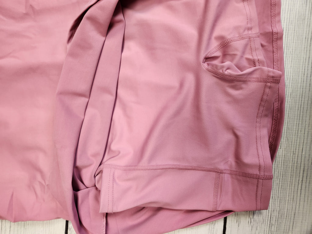 Mauve Sleeveless Active Dress