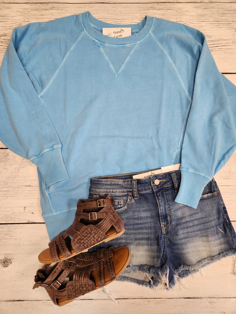 French Terry Pullover w/ Pockets (2 Colors)