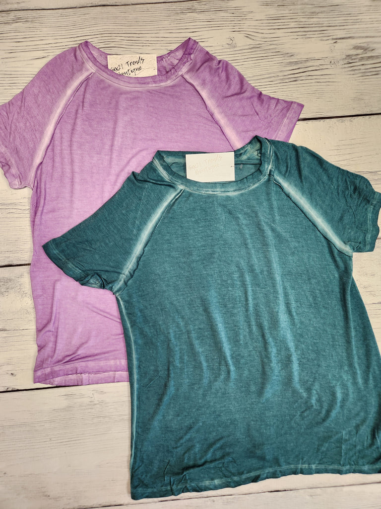 Round Neck Tee (2 colors)