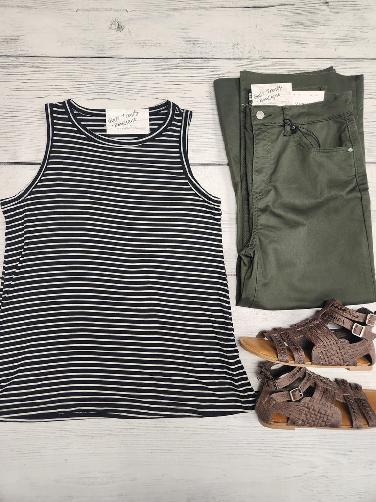 Stripe Tank Top (4 colors)