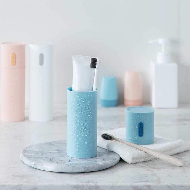 Toothbrush/Toothpaste Holder