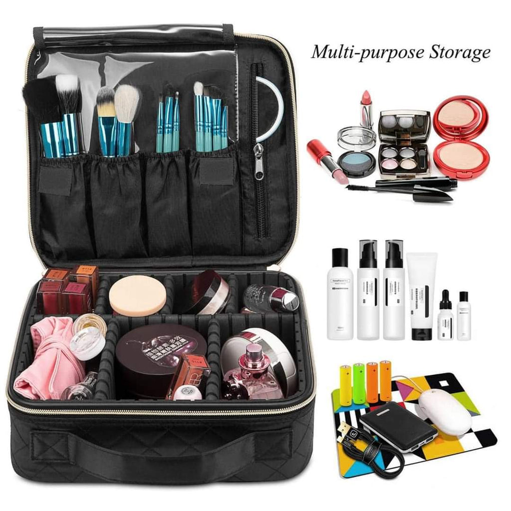 Quilted Make-up Case (2 colors)
