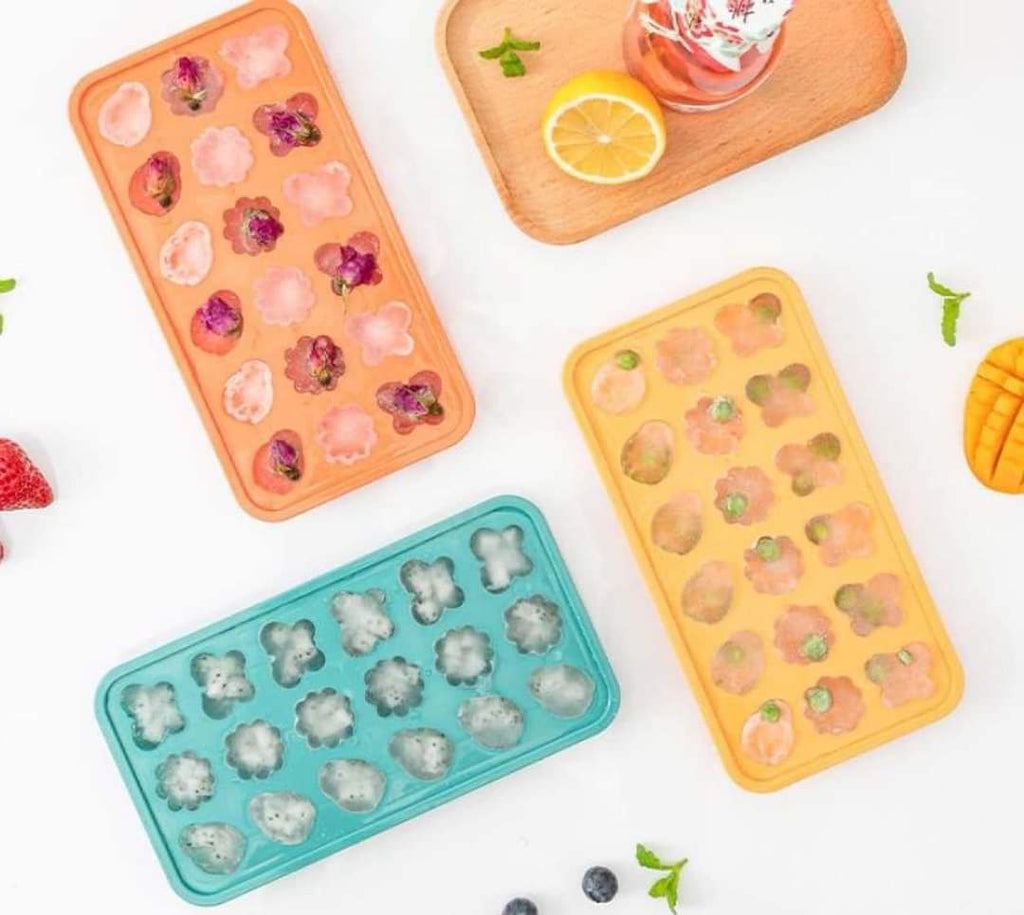 Ice Cube Mold Tray w/ lid