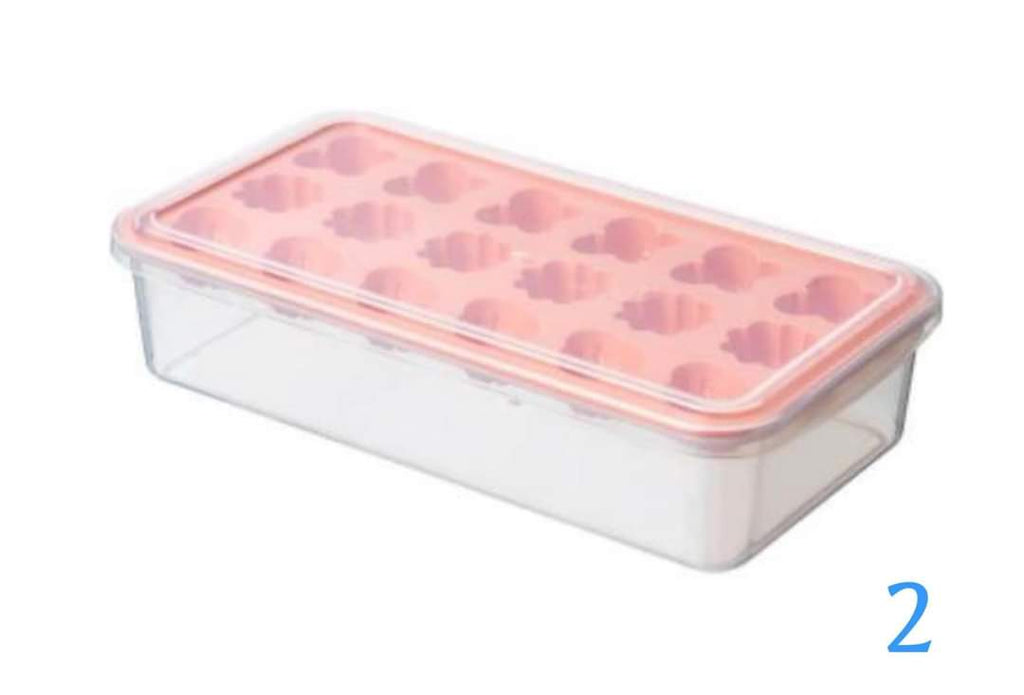 Ice Cube Mold Tray w/ lid