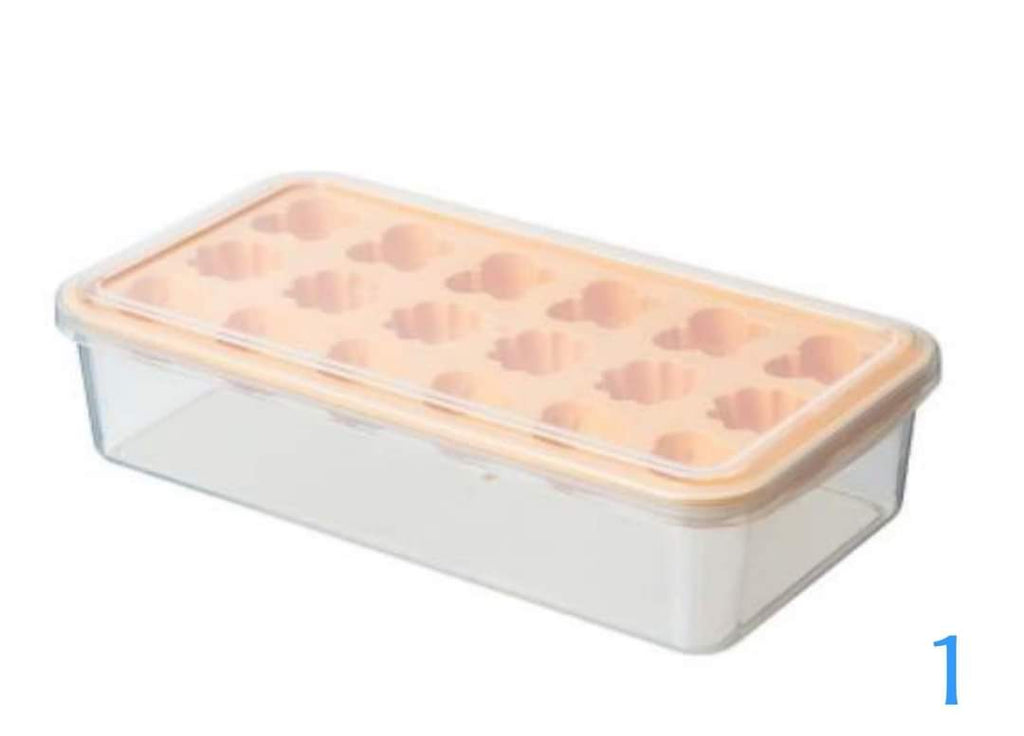 Ice Cube Mold Tray w/ lid