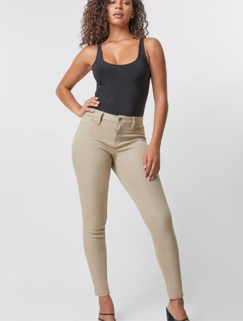 Hyperstretch Mid-rise Skinny Jean (3 colors)