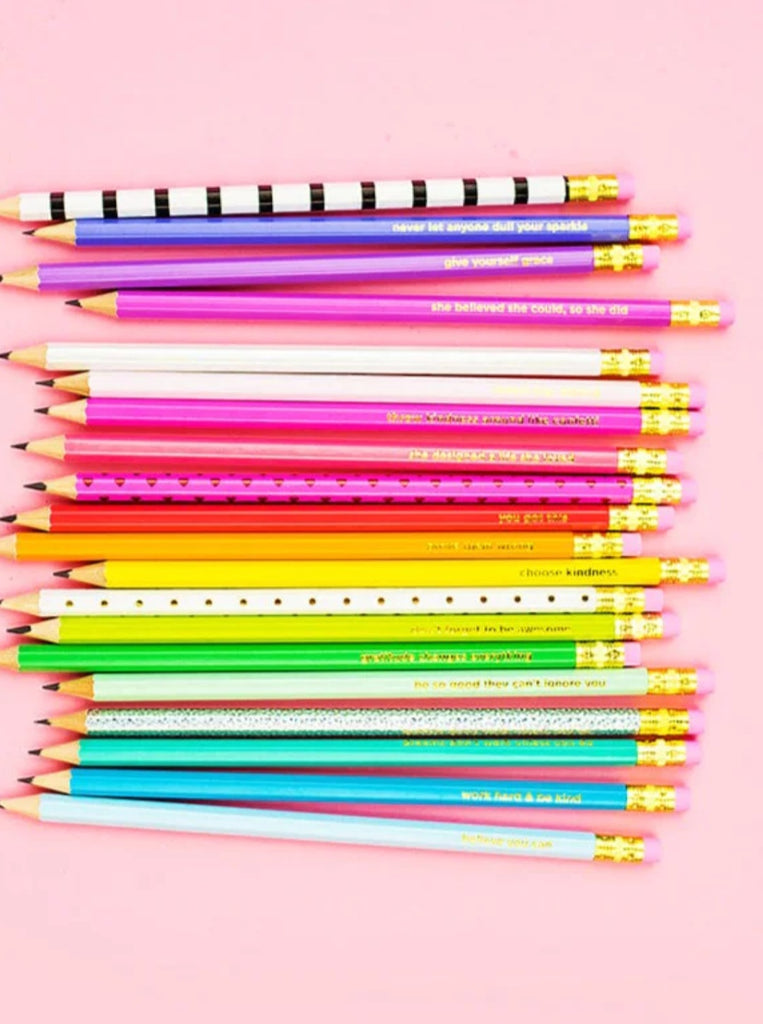 Motivational Pencil Set