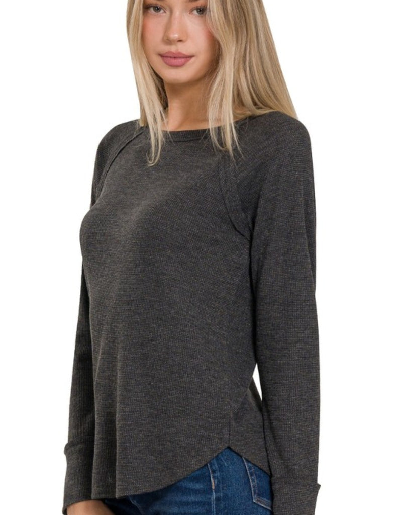 Waffle Long Sleeve (3 colors)
