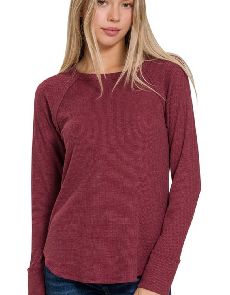 Waffle Long Sleeve (3 colors)