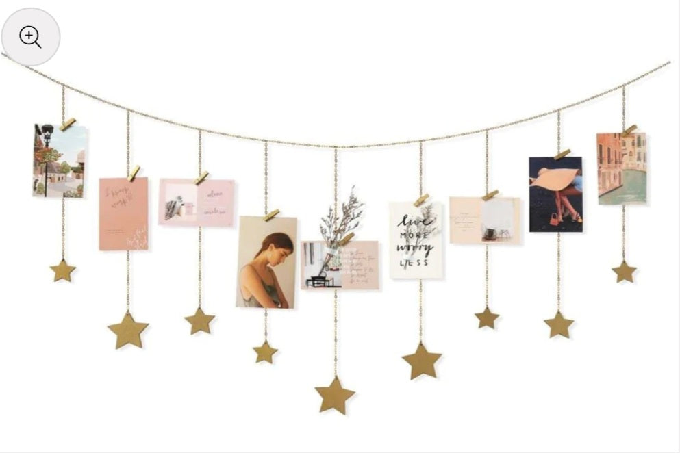 Boho Hanging Star Picture Collage