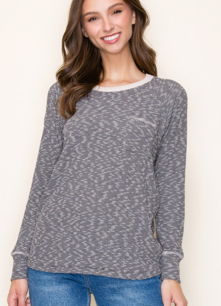 Pullover Knit Top (2 colors)