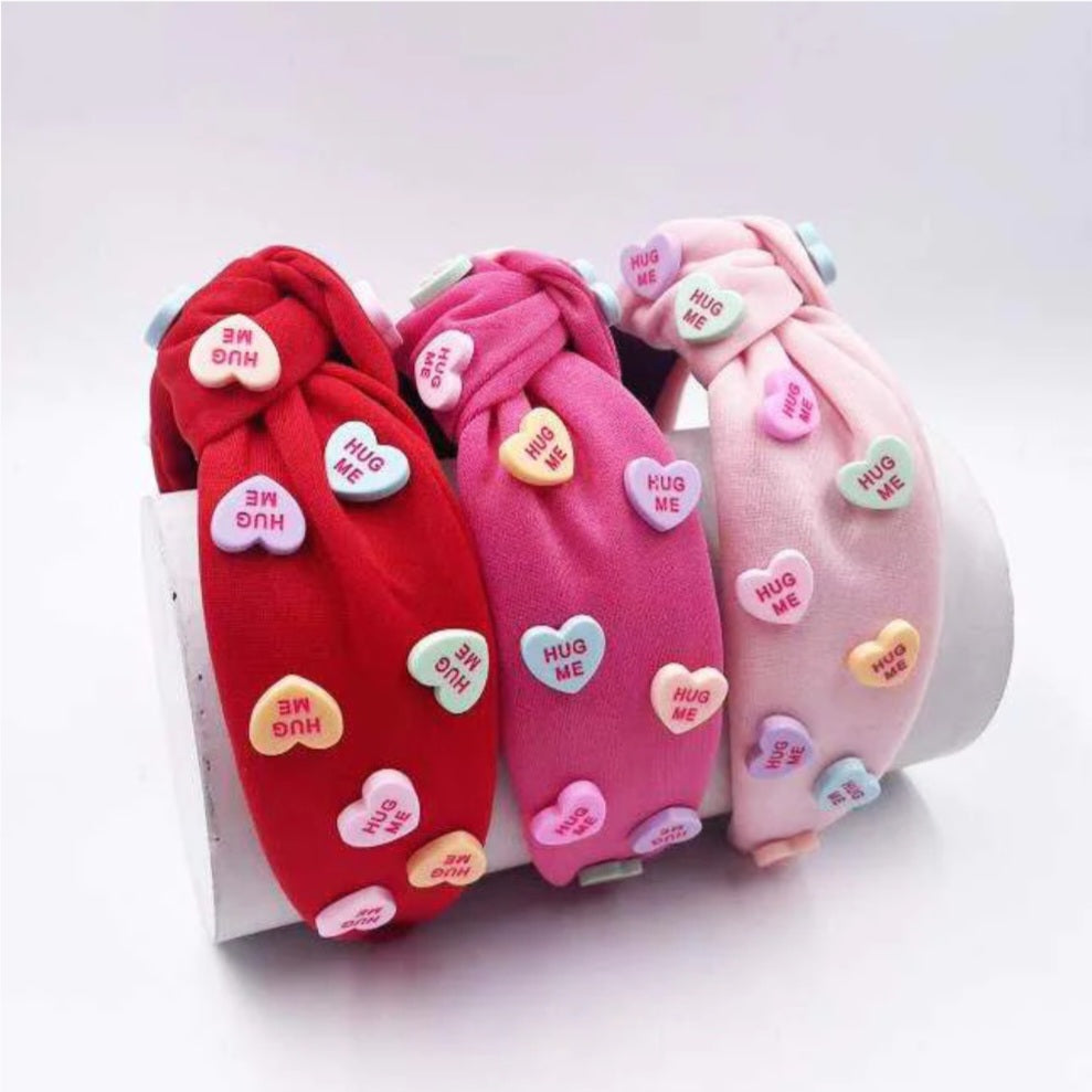 Valentine Headbands 3 Colors