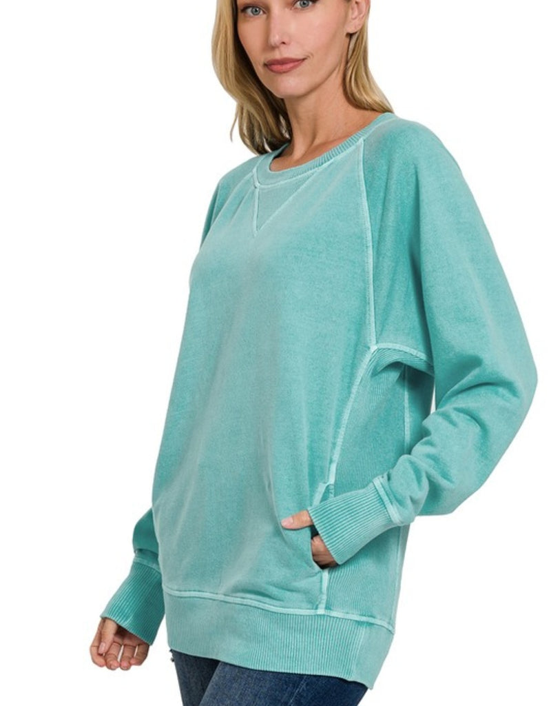 French Terry Pullover w/ Pockets (3 colors)