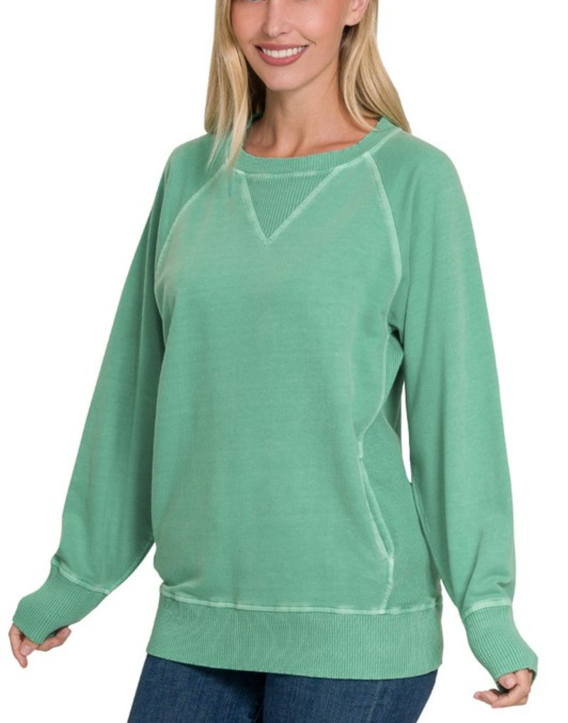 French Terry Pullover w/ Pockets (3 colors)