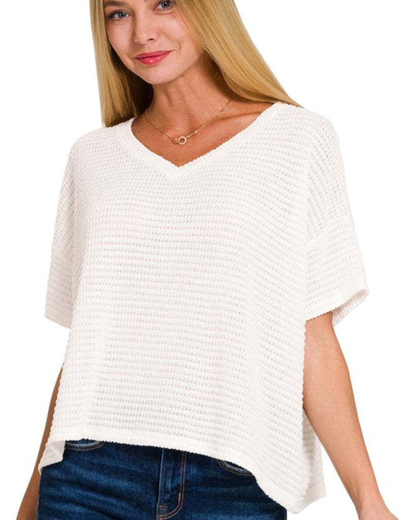 Drop Shoulder Short Sleeve (4 colors)