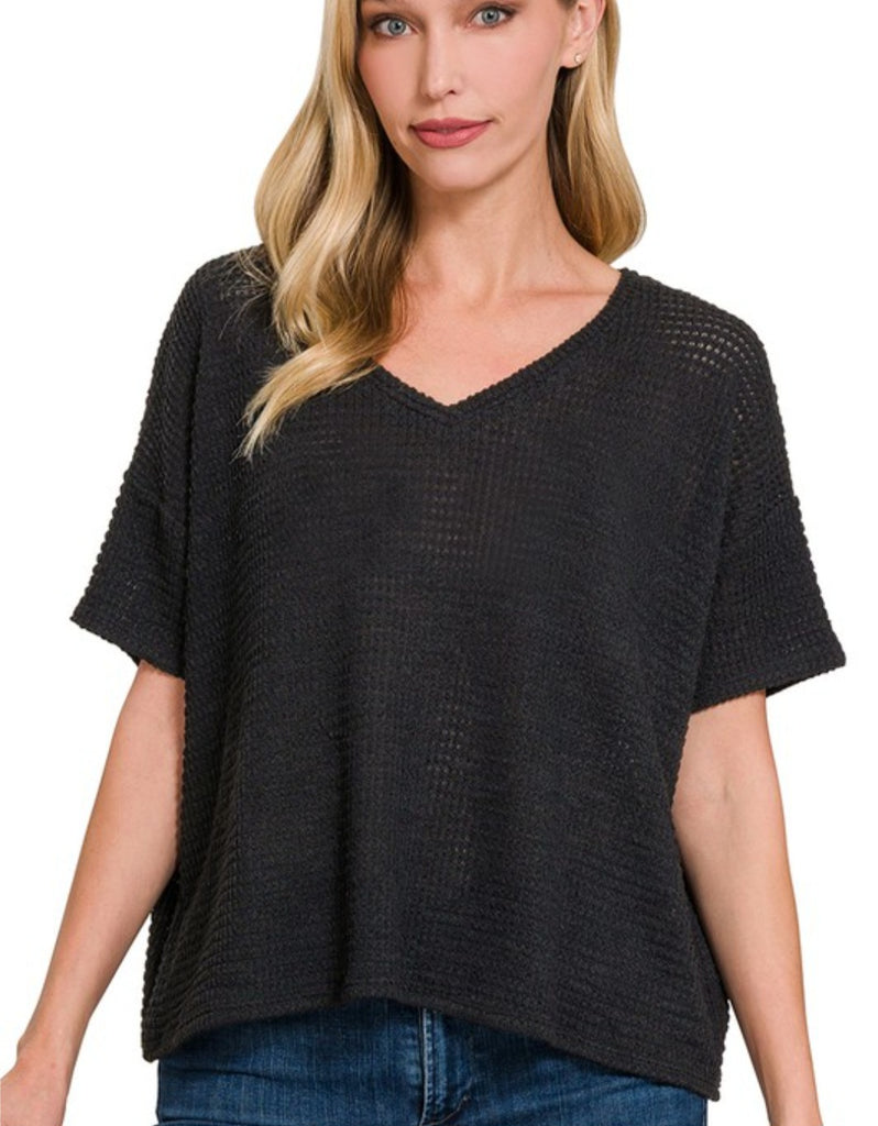Drop Shoulder Short Sleeve (4 colors)