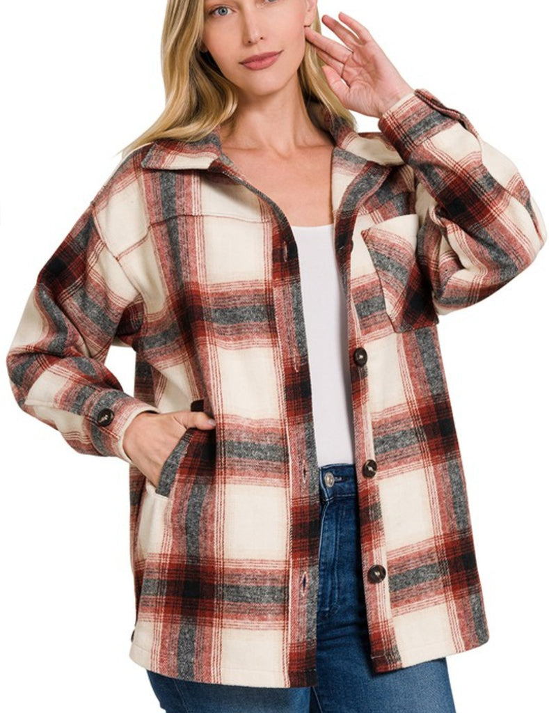 Oversized Shacket (2 colors)