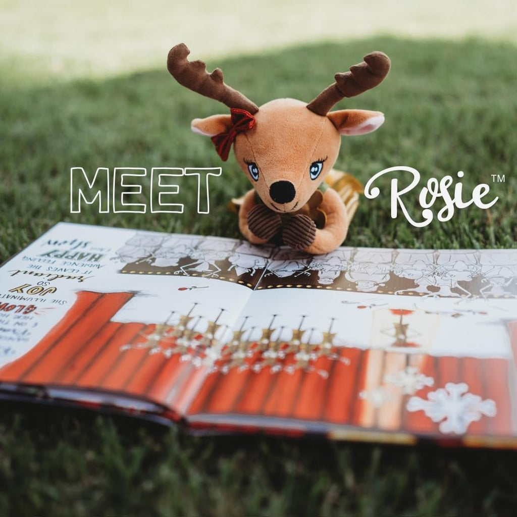 Rosie The Reindeer Wired Doll with Removable Costume