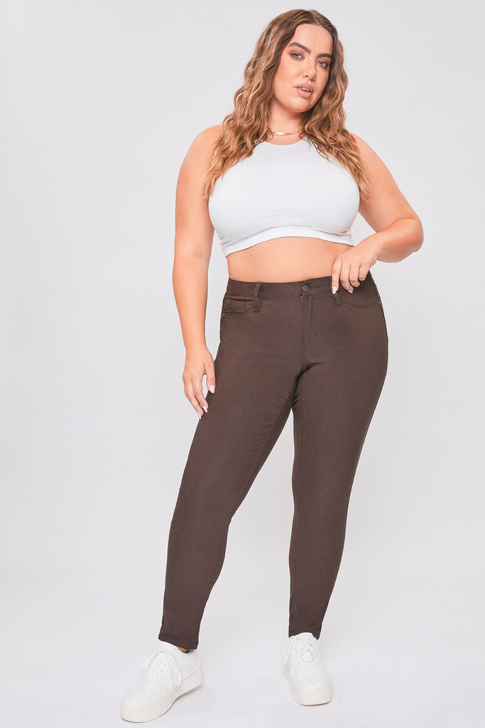Curvy Hyperstretch Colored Skinny Jean (2 NEW Colors)