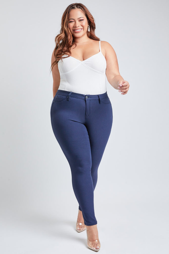 Curvy Hyperstretch Colored Skinny Jean (2 NEW Colors)