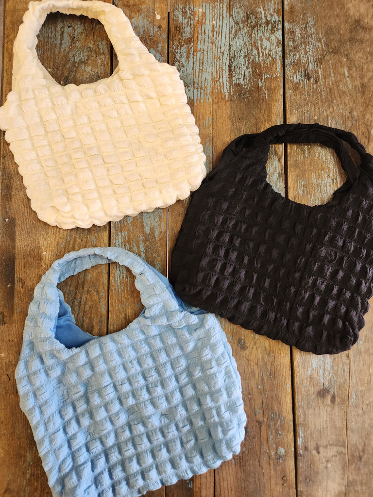 Cloud Puffy Shoulder Tote Bag
