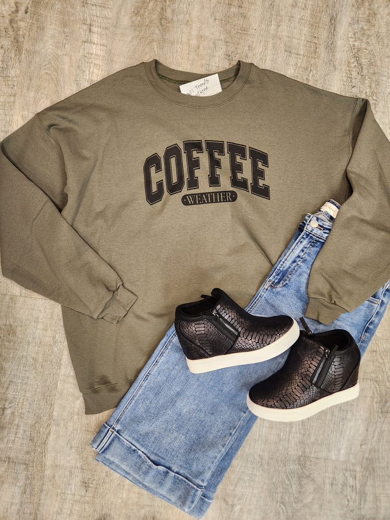 Coffee Weather Sweatshirt (2 colors)