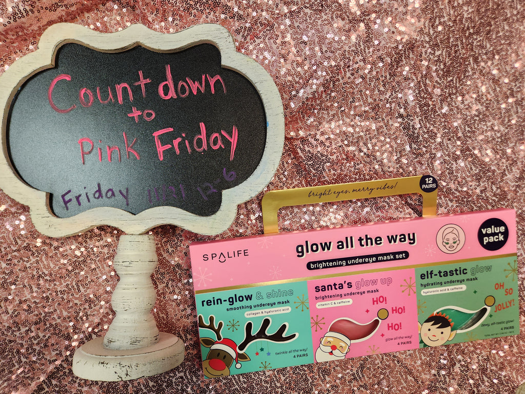 Christmas Holiday Glow All the Way Brightening Undereye Mask Set