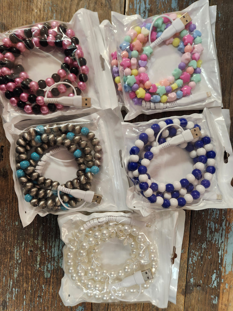 Beaded Phone Charger
