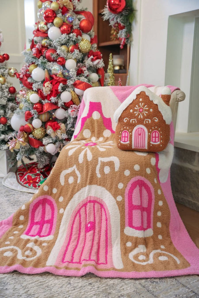 Gingerbread Wonderland Blanket