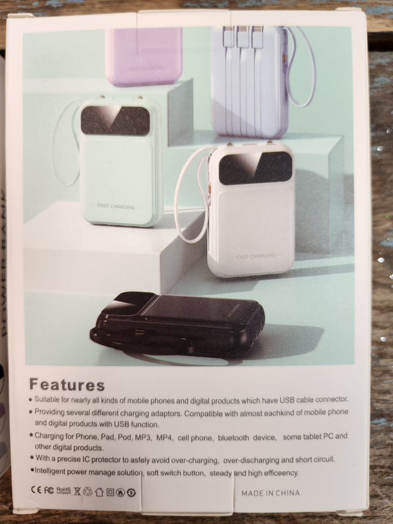 Amped Up Power Bank fast charger