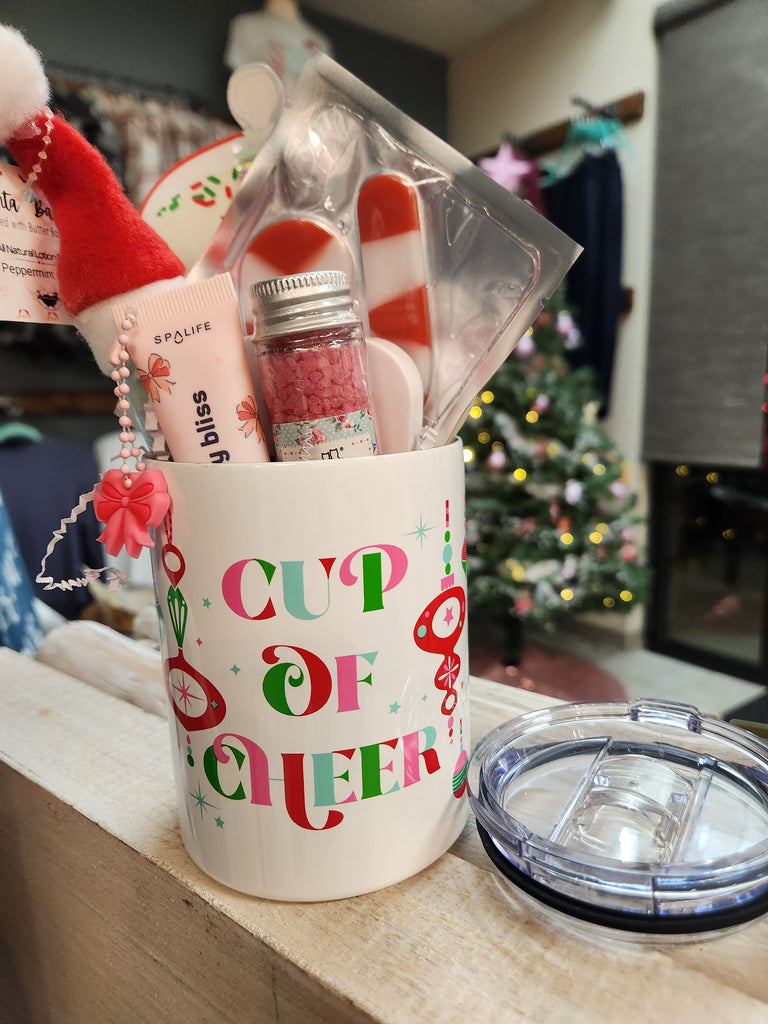 Cup of Cheer Burr Basket