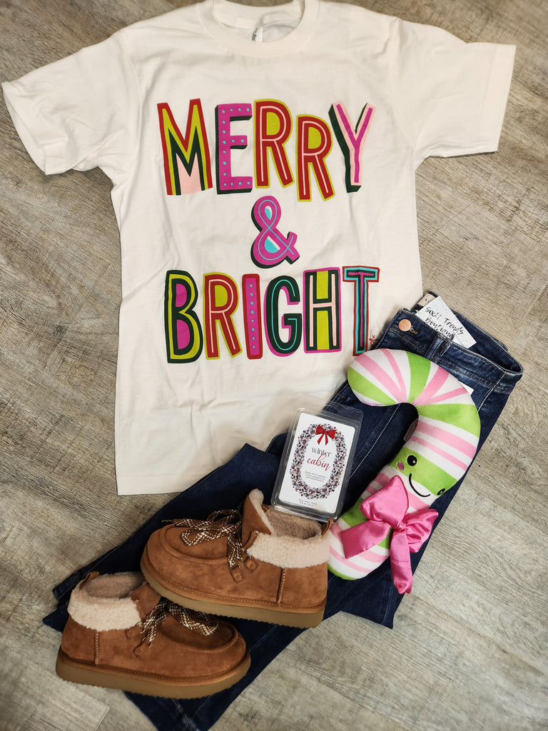 Merry & Bright Tee (whimsy)