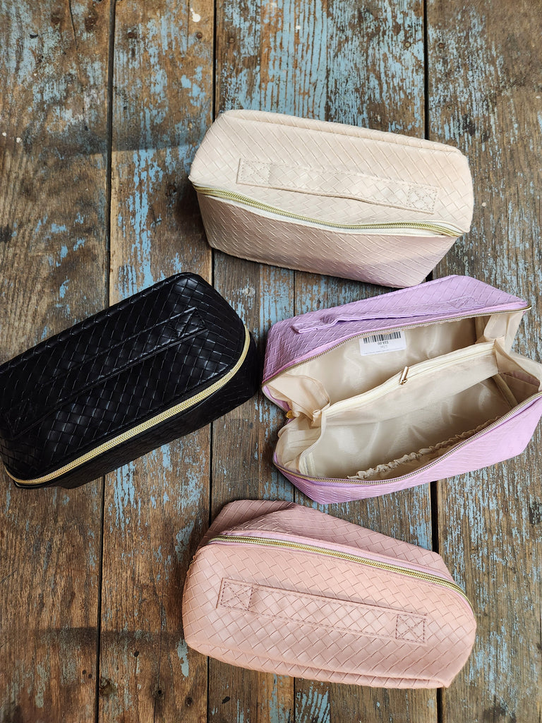 Crazy days DOORBUSTER Vegan Leather Cosmetic Travel Bag (4 colors)