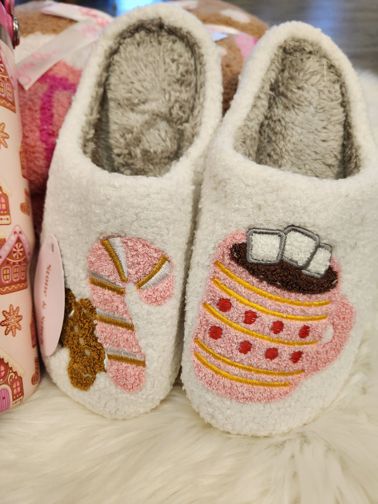 Gingerbread Man Slippers