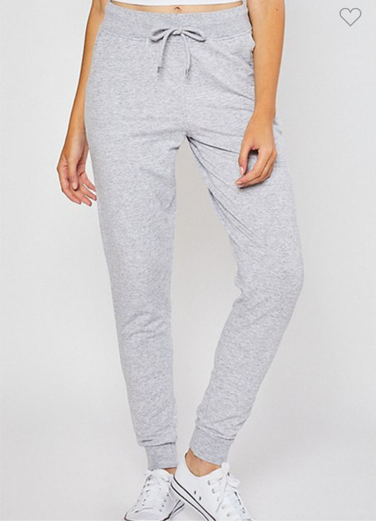 French Terry Boyfriend Oversized Jogger (2 colors)