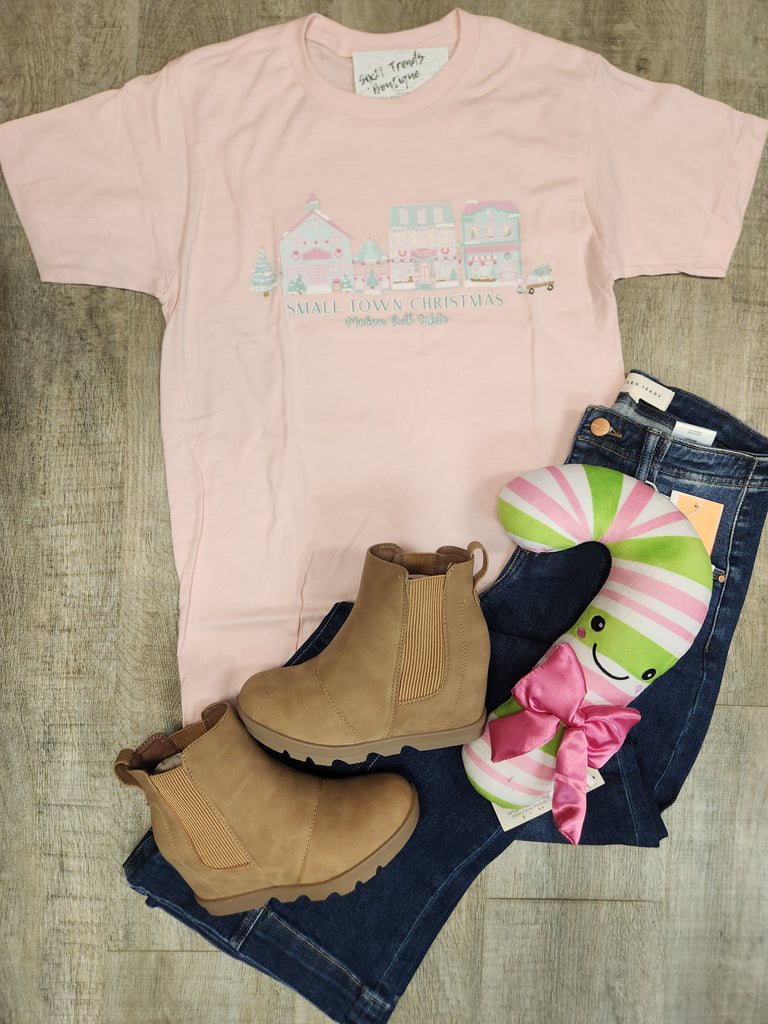 Small Town Christmas Madison, SD Tee