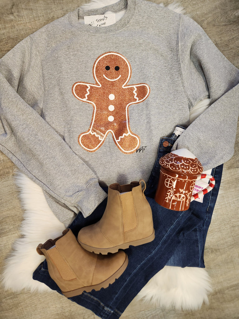 Glitter Gingy Crewneck