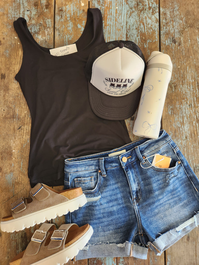 Black Butter Soft Tank Top